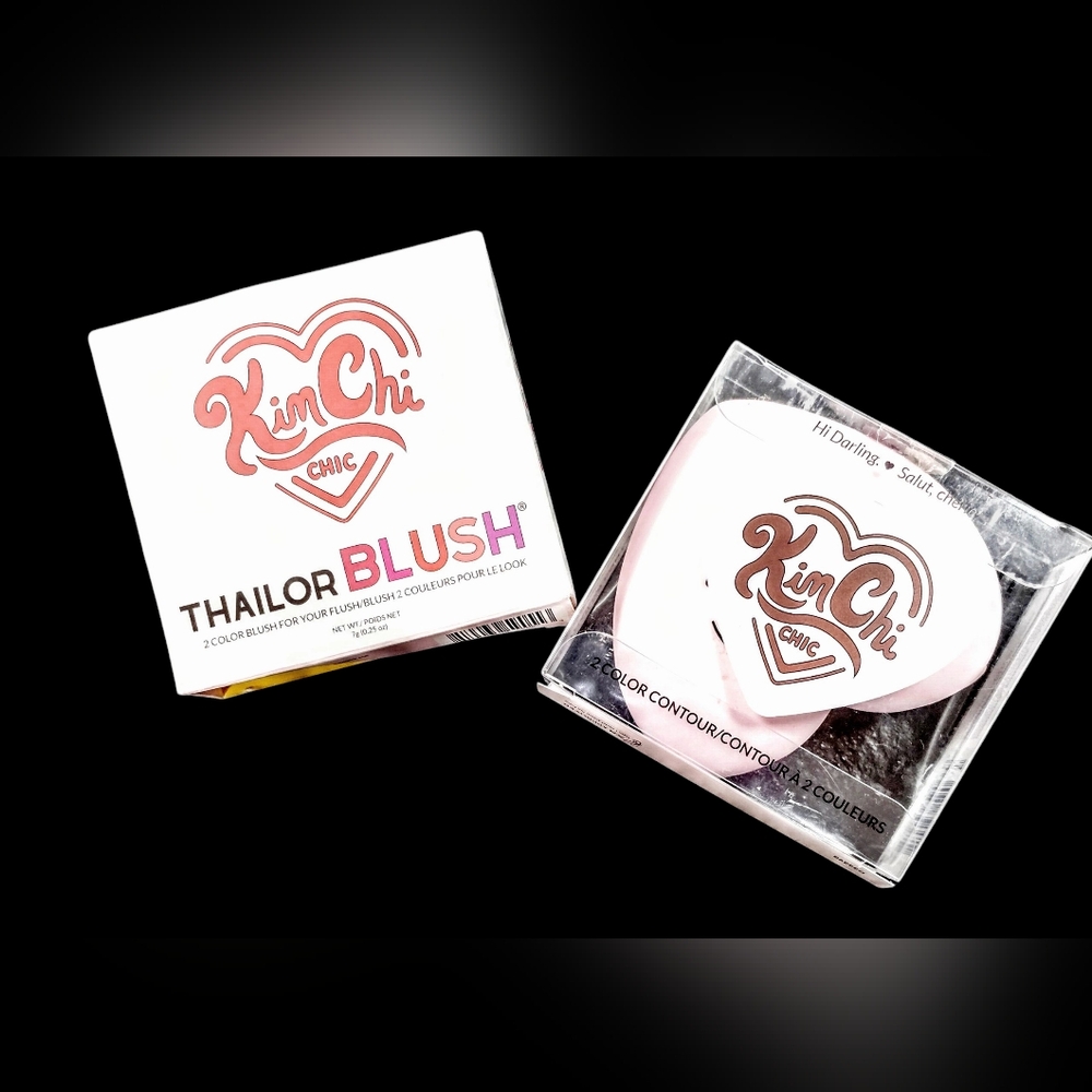 *KIMCHI CHIC*(2)SET. Peach05🍑 BLUSH,01CONTOUR